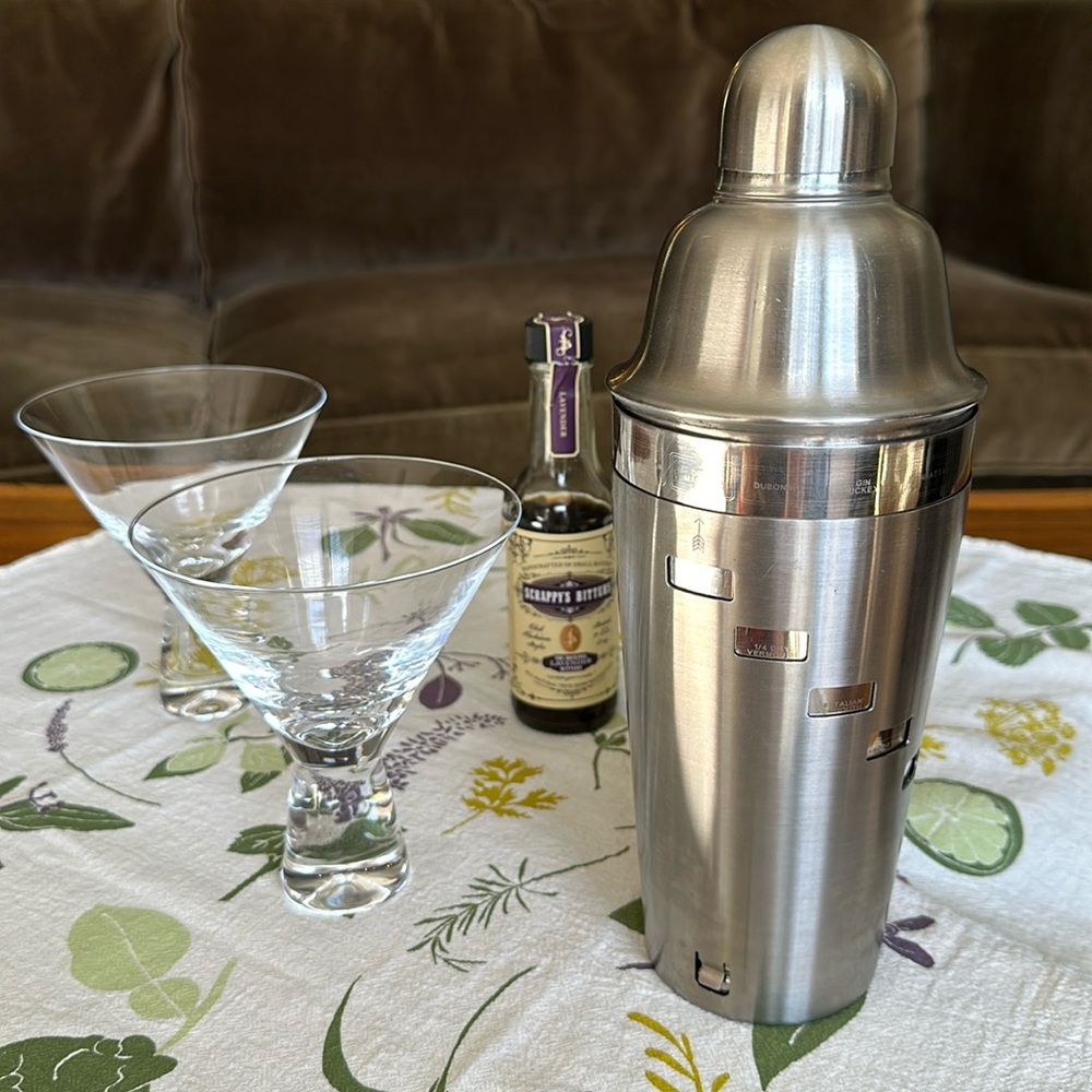 Oggi Stainless Steel cocktail shaker